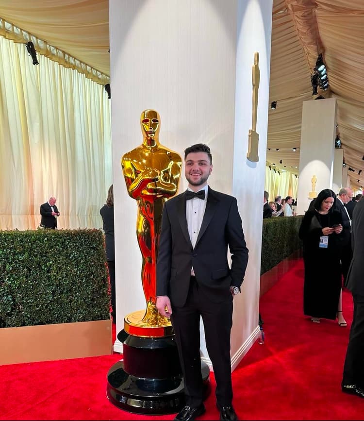 Samer Jannan and Laurence Van den Keybus at the 2023 Met Gala